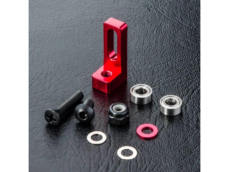 MST Aluminium Small Belt Pulley Mount / Color: Red