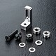 Alum. Small Belt Pulley Mount / Silver