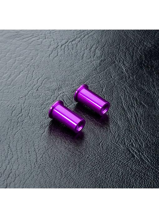 MST Alum. Steering Post (2) / Purple