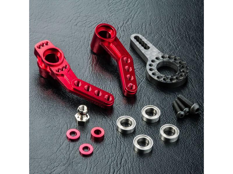 MST RMX 2.0 Aluminium Steering Arm / Color: Red