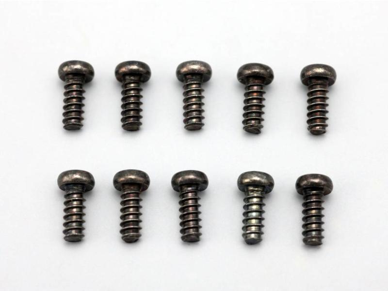 Yokomo ZC-TP25A - Round Head Tapping Screw M2x5mm (10pcs)