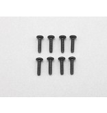 Yokomo ZC-BH28TPA - Button Head Tapping Screw M2×8mm (8pcs)