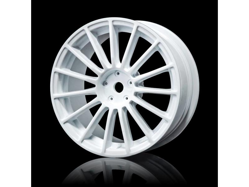 MST LM Wheel 24mm (4pcs) / Color: White