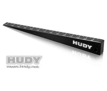 Hudy Chassis Ride Height Gauge Beveled 0~15mm
