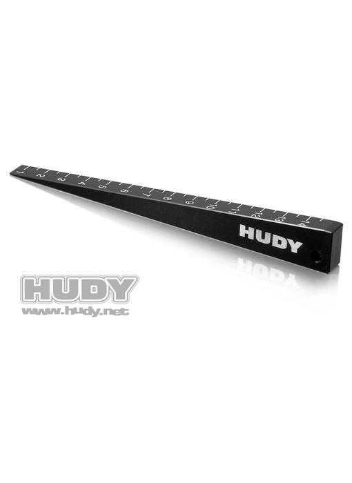 Hudy Chassis Ride Height Gauge Beveled 0~15mm