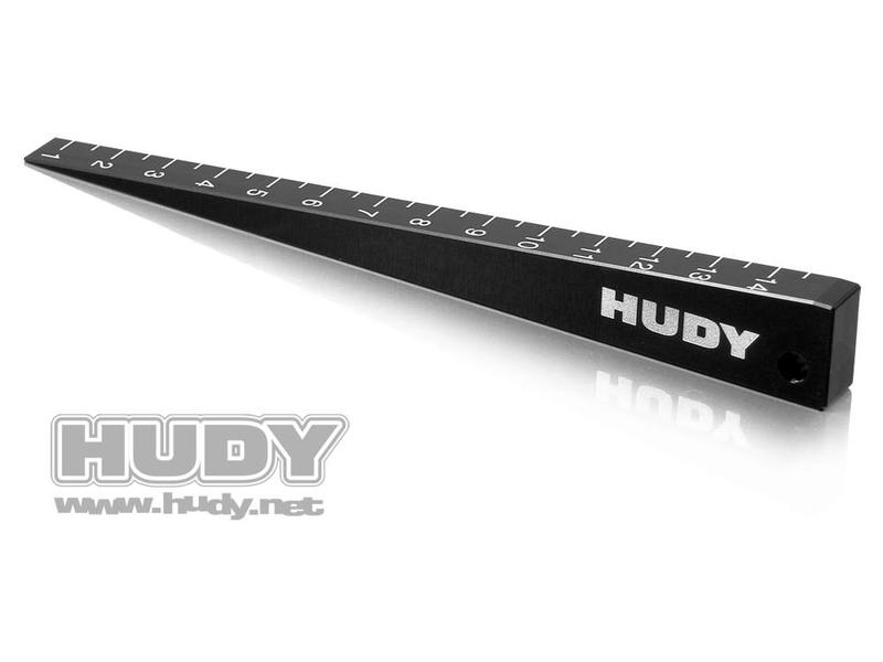 Hudy H107715 - Chassis Ride Height Gauge Beveled 0~15mm