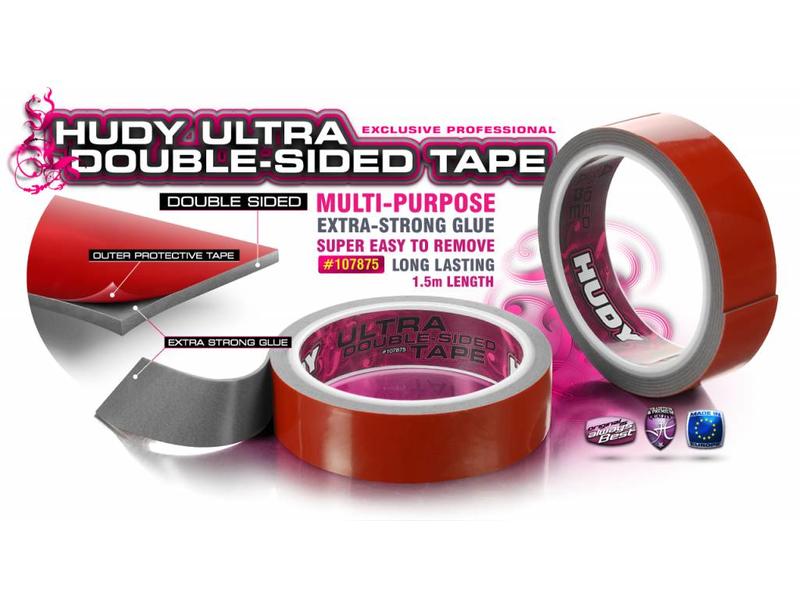 HUDY Ultra Thin Double Sided Tape- Singile Strip 5pcs • Team NCRC