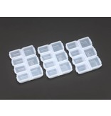 Yokomo YC-10A - YC-10 Parts Case 90x70x17mm (3pcs)