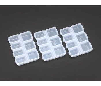 Yokomo YC-10 Parts Case 90x70x17mm (3pcs)