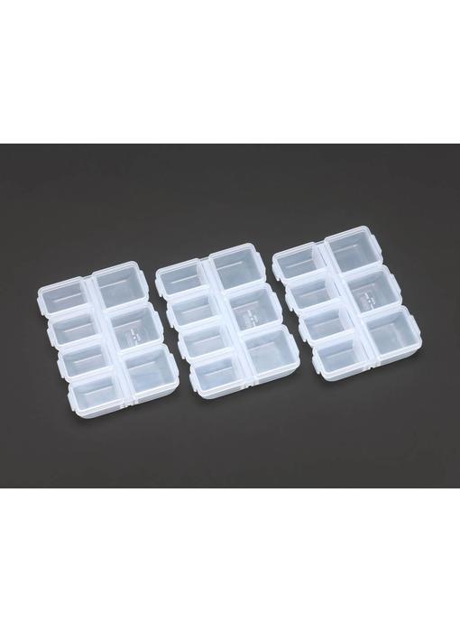 Yokomo YC-10 Parts Case 90x70x17mm (3pcs)