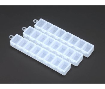 Yokomo YC-3 Parts Case 176x36x26mm (3pcs)