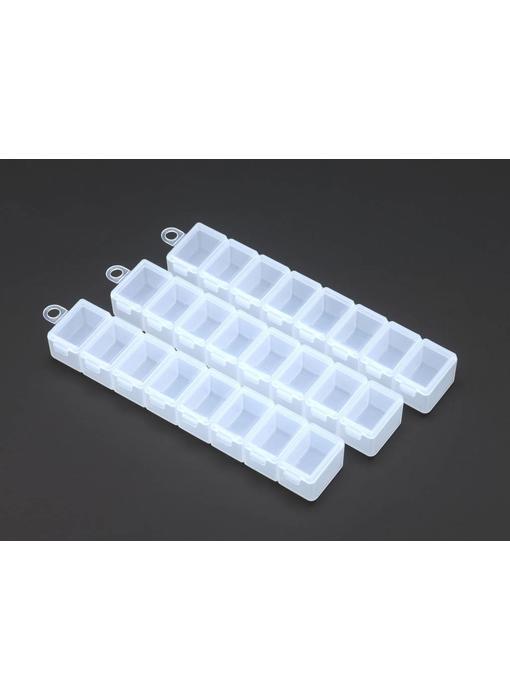 Yokomo YC-3 Parts Case 176x36x26mm (3pcs)