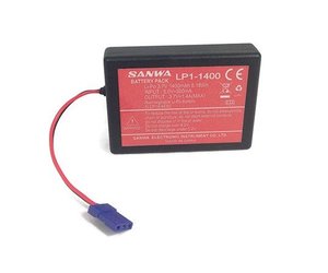 Sanwa / 107A10971A / Li-Po Battery LP1-1400 3,7V for MT-44 and MT-5 -  Drifted
