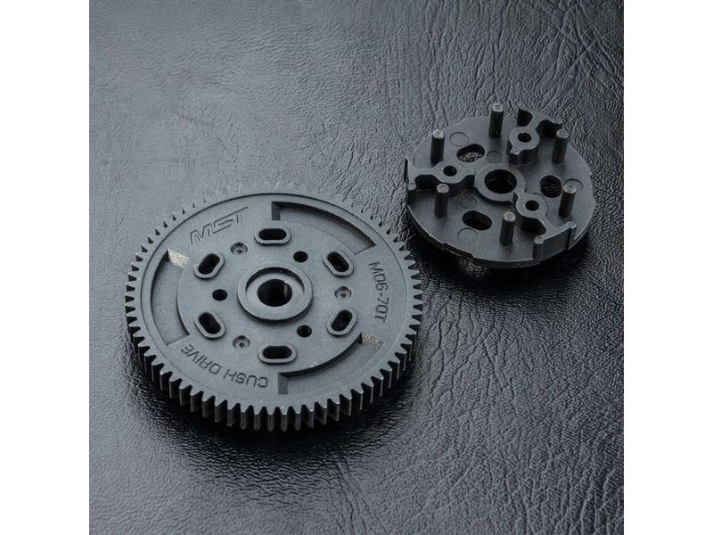 MST Cush Drive Rubber Gear M0.6 / Size: 70T