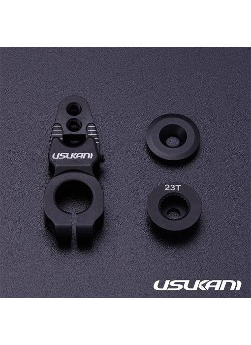 Usukani Adjustable Servo Horn 23T - Black