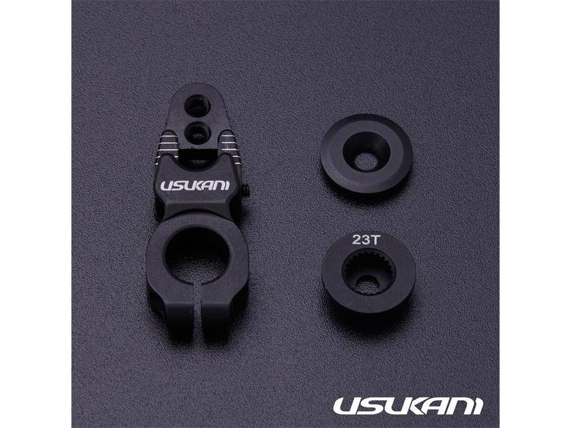 Usukani US88182 - Adjustable Servo Horn 23T - Black