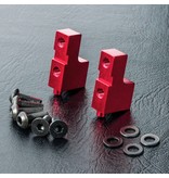 MST Aluminium Servo Mount / Color: Red