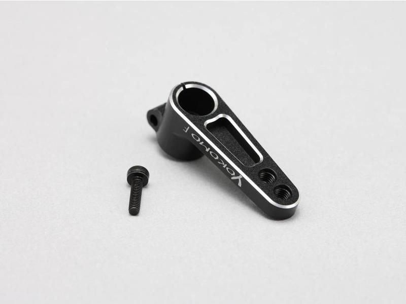 Yokomo ZC-204523A - Aluminium Servo Horn Clamp Type for Futaba 23mm - Black Edge Design