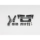 Aluminum Adjustable Steering Bell Crank Set for YD-2- Black Edge Design