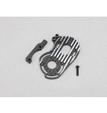 Yokomo Y2-304SA - Aluminium Special Motor Mount (cooling fan installable) - Black Edge Design for YD-2S Yokomo Y2-304SA - Aluminium Special Motor Mount (cooling fan installable) - Black Edge Design for YD-2S