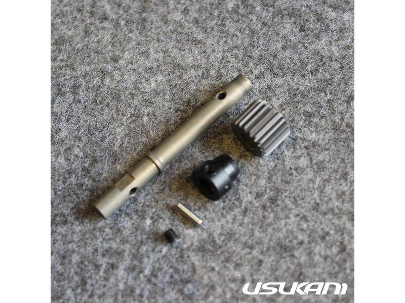 Usukani PDS-12 - Top Shaft Set with 20T Gear - DISCONTINUED