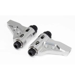 WRAP-UP Next 0367-FD - HD Upper A-Arm BB-Edition 4mm Shaft - Silver