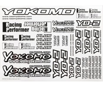 Yokomo YD-2 Decal - DISCONTINUED