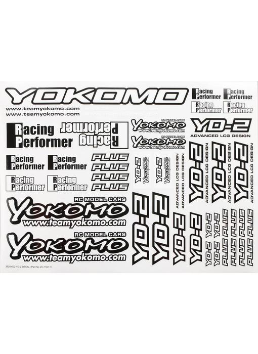 Yokomo YD-2 Decal - DISCONTINUED