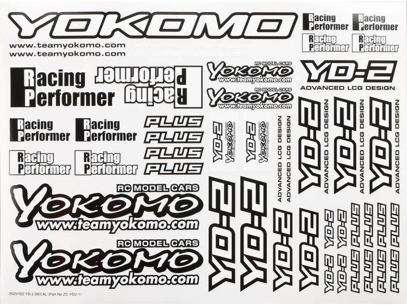 Yokomo ZC-YD2-1A - YD-2 Decal