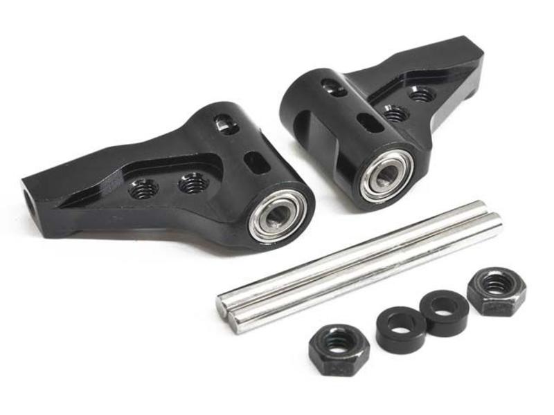 WRAP-UP Next 0371-FD - HD Upper A-Arm BB-Edition for YD-2 with Dedicated Shaft - Black - DISCONTINUED