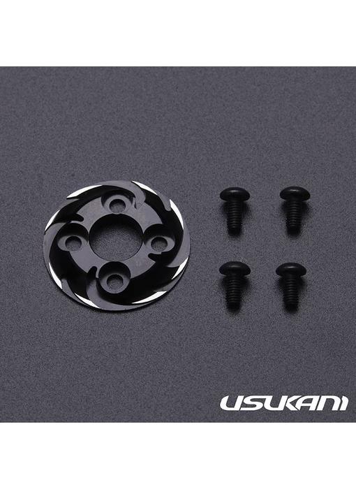 Usukani Spur Gear Cover - Black