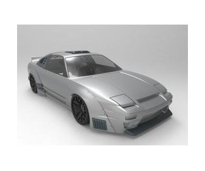 RocketBunny Nissan 180SX アディクションRC ラジコンボディ ロケットバニー180sx