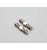 Yokomo ZC-TB16C - Titanium Turnbuckle 16mm (2pcs) - DISCONTINUED