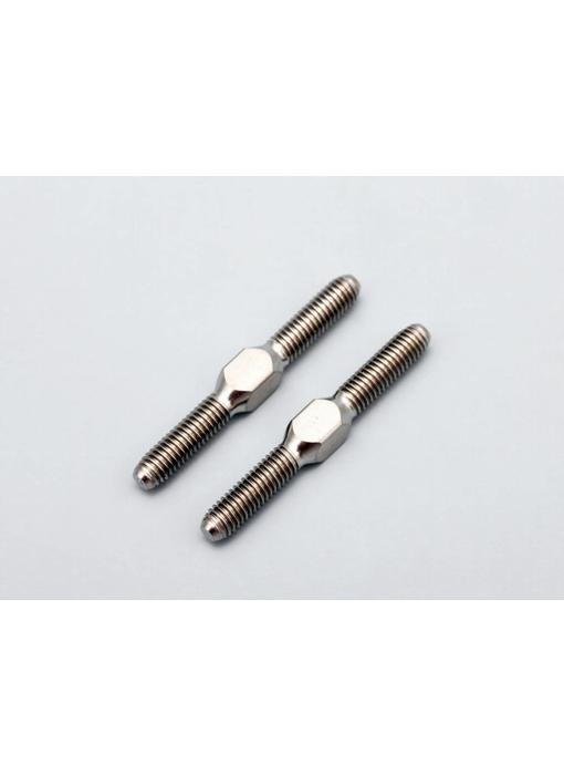 Yokomo Titanium Turnbuckle 27mm (2pcs)