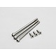 Precision Machined Titanium Hex Screw Set for RP Motor (6pcs)