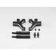 Aluminium Front Lower Short A-Arm - Black Edge Design (1 set)