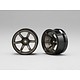 RP High Traction Type Drift Wheel 6mm Offset - Titanium (2pcs)