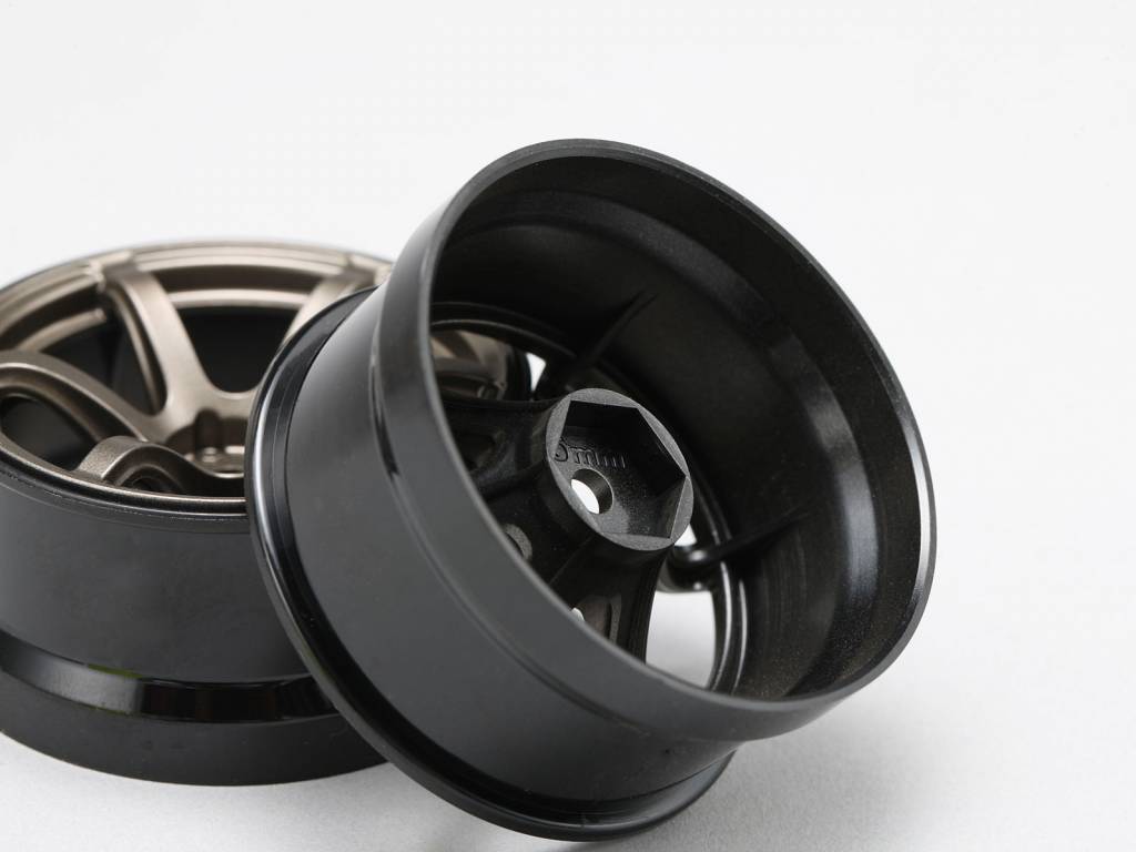 Yokomo RP6313T6 RP High Traction Type Drift Wheel 6mm Offset