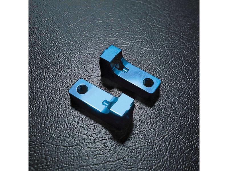 MST Aluminium Servo Mount (2pcs) / Color: Blue