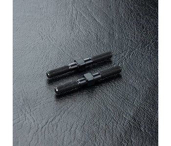 MST Alum. Turnbuckle φ3x28mm (2) / Black - DISCONTINUED