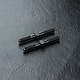 Alum. Turnbuckle φ3x28mm (2) / Black - DISCONTINUED