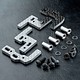 XXX Vertical Battery Holder Set / Silver