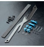 MST XXX Adjustable Carbon Battery Strap / Color: Blue