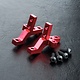 XXX-R Alum. Gear Box Cover Set / Red