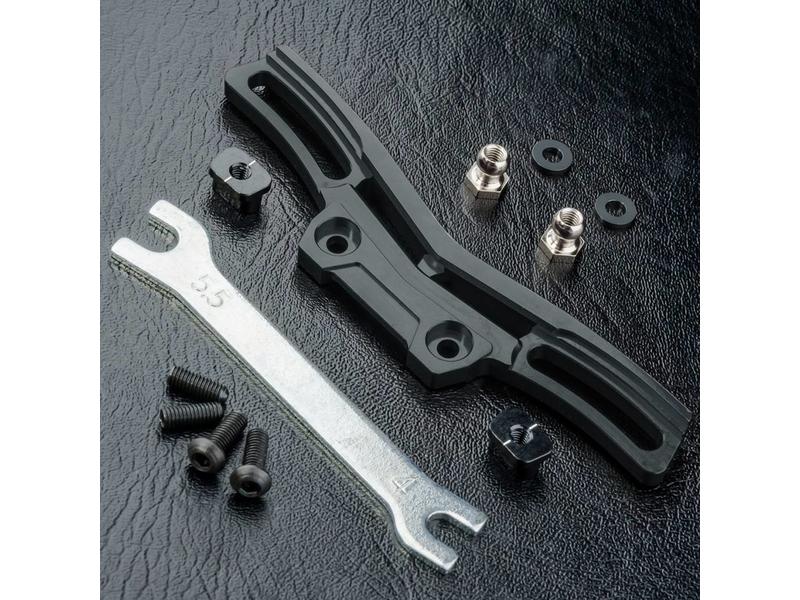 MST RMX 2.0 Aluminium Front Damper Stay / Color: Black