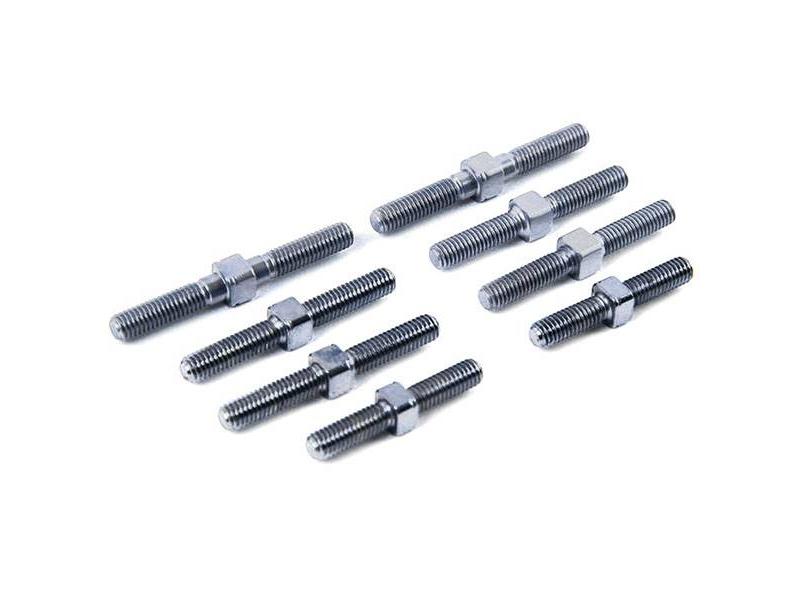 MST MS & FS Turnbuckle Shaft Set (2x20mm -  4x25mm - 2x28) / Color: Silver