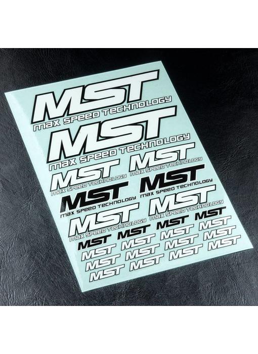 MST MST Sticker / White-Black