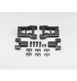 Yokomo Y2-008RASA - Aluminum Adjustable Rear Short H-Arm Set - Black Edge Design