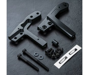 MST RMX 2.0 Alum. Rear Upper Deck Support / Black - DISCONTINUED