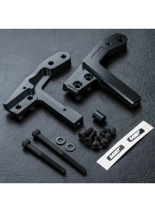MST RMX 2.0 Alum. Rear Upper Deck Support / Black - DISCONTINUED